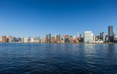 Fototapeta premium Widok na panoramę Nowego Jorku z Brooklynu