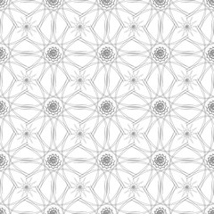 Fototapeta premium Abstract geometric seamless pattern. Vector illustration.