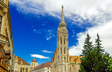 St. Matthew Cathedral in Budapest, Hungary.
