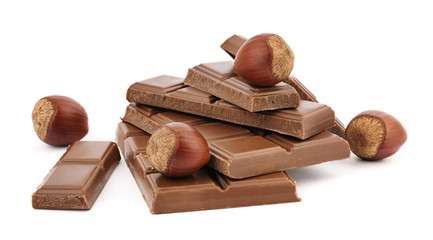 Chocolate and hazelnuts