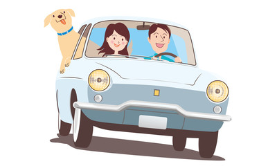 ペットとドライブ