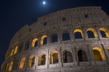 Naklejka premium Beautiful Rome at christmas time