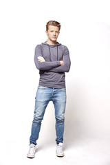 Naklejka premium Male conterporary portrait