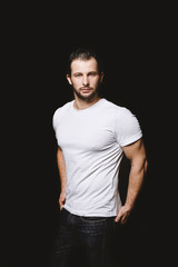 Obraz premium Male conterporary portrait