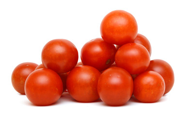 Studio shot of cherry tomatoes