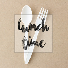 lunch time concept