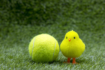 Happy Easter to tennis player
