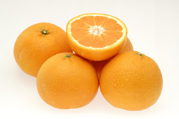 ミカン　（西宇和みかん）白抜き