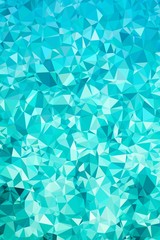 Abstract Geometric Blue Green Texture