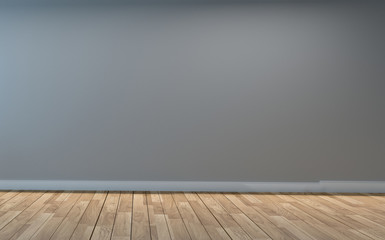 Empty living room interior. 3D rendering