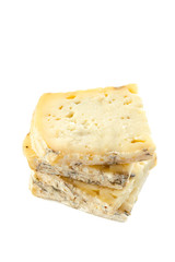 cheese isolated on white
