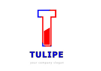 letter T logo Template for your company