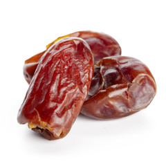 date fruit isolated on white