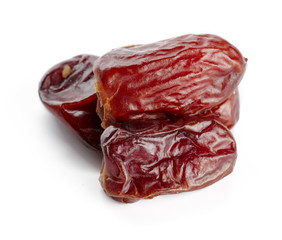 date fruit isolated on white