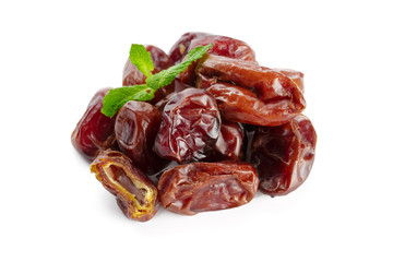 date fruit isolated on white