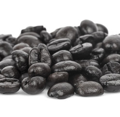 coffee beans isolated on white background