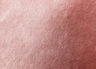 Rose gold pink texture metallic wrapping foil paper shiny background for wall paper decoration element