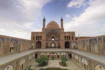 Aqa Bozorg Mosque, Kashan, Iran