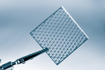 Sample metamaterial manufactured by 3dprinting