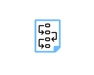 Modern Business Planning Icon