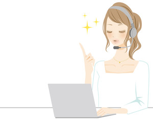 ネット会議　オペレーター　OL　在宅ビジネス