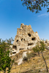 Fototapeta premium Ancient houses in rocks