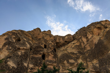 Fototapeta premium Ancient houses in rocks