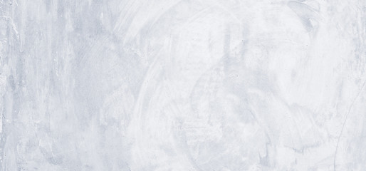 Blank grunge gray and white cement wall texture background, interior design background, banner