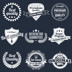 Vintage Retro Vector Logo for banner
