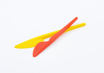Disposable Coloured Plastic Knives
