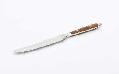Wooden-handled table knife