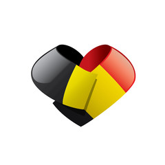 Flag of Belgium, Vector illustration