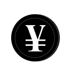 Currency Cion , Yen cion icon black and white logo