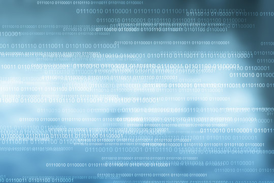 Binary code background