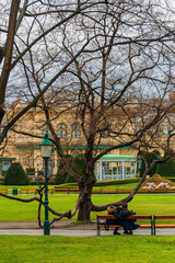 Wiener Stadtpark im Winter