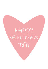 Valentine or romantic day abstract love card