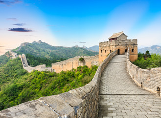 La célèbre Grande Muraille de Chine, Jinshanling