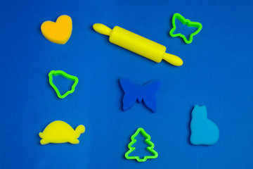 Obraz premium Инструменты для лепки. Детское творчество