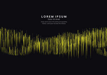 Lines composed of glowing backgrounds, abstract vector background