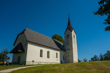 Fototapeta na wymiar Wallfahrtskirche Hemmaberg