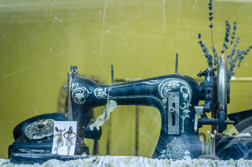Old sewing machine 