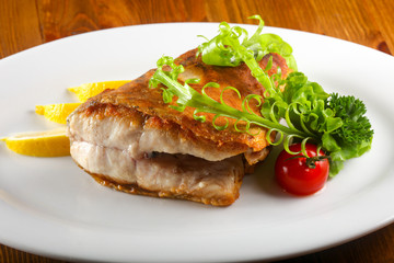 Baked salmon
