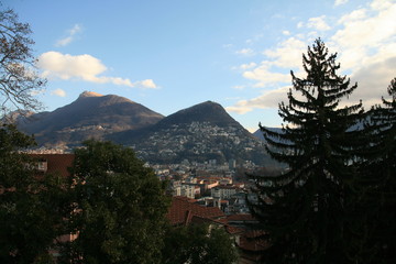 Fototapeta premium Highlights from Como and Lugano