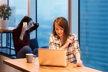 payment of accounts on Internet the cash card