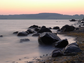 Fototapeta na wymiar Rügen, Sonnenuntergang