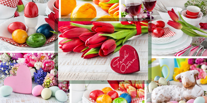 Collage Ostern