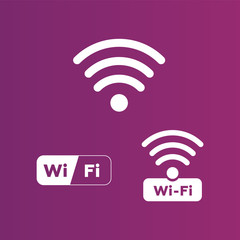 Wireless and wifi icons. Wireless Network Symbol wifi icon. Wireless and wifi vector