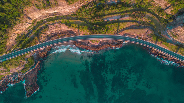 Sea cliff bridge