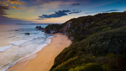 Ocean shore line, coastline
