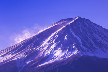 Fototapeta na wymiar 富士山の山肌